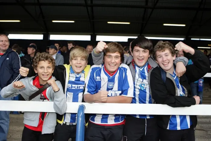 Framed Print : A Sea of Passion: Brighton & Hove Albion vs. Peterborough United (October 30, 2010) Framed Print : A Sea of Passion: Brighton & Hove Albion vs. Peterborough United (October 30, 2010)