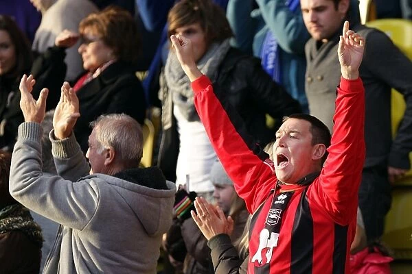 A Sea of Passion: Brighton & Hove Albion vs. Peterborough United (October 30, 2010) - The Intense Energy of the Crowd