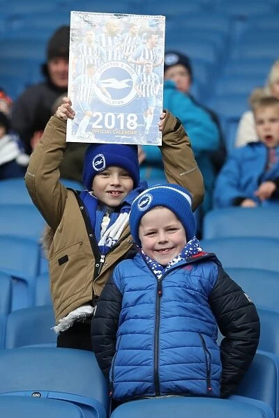 Sea of Supporters: Brighton and Hove Albion vs. Burnley at the American Express Community Stadium (16DEC17)