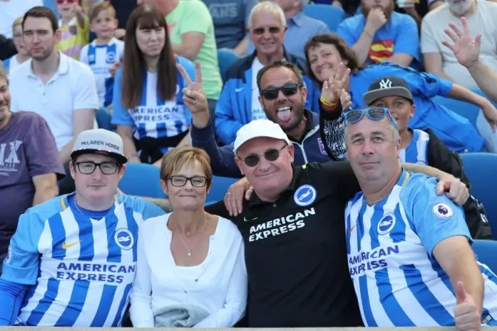 Framed Print : Sea of Supporters: Brighton and Hove Albion vs Atletico de Madrid at the American Express Community Stadium (06AUG17) Framed Print : Sea of Supporters: Brighton and Hove Albion vs Atletico de Madrid at the American Express Community Stadium (06AUG17)
