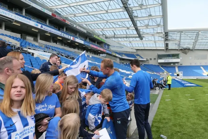 Framed Print : Seagulls Priority Training Day at Amex Stadium, April 8, 2015 Framed Print : Seagulls Priority Training Day at Amex Stadium, April 8, 2015