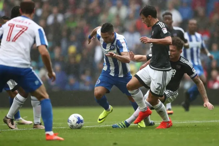 Framed Print : September Showdown: Brighton and Hove Albion vs. Brentford in Sky Bet Championship (10SEP16) Framed Print : September Showdown: Brighton and Hove Albion vs. Brentford in Sky Bet Championship (10SEP16)