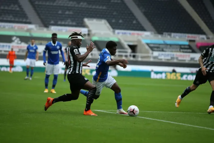 Framed Print : September Showdown: Newcastle United vs. Brighton and Hove Albion in Premier League Action (2020-21) Framed Print : September Showdown: Newcastle United vs. Brighton and Hove Albion in Premier League Action (2020-21)