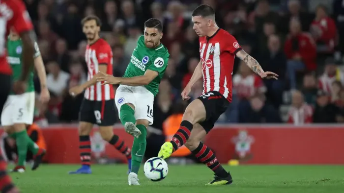 Framed Print : September Showdown: Premier League Clash between Southampton and Brighton & Hove Albion (17SEP18) Framed Print : September Showdown: Premier League Clash between Southampton and Brighton & Hove Albion (17SEP18)