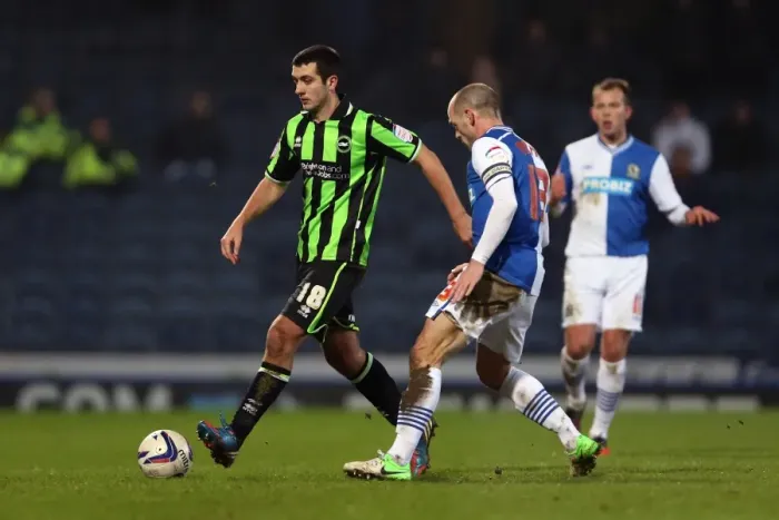 Framed Print : Showdown at Ewood Park: Brighton & Hove Albion vs. Blackburn Rovers (2012-13) - Away Game Framed Print : Showdown at Ewood Park: Brighton & Hove Albion vs. Blackburn Rovers (2012-13) - Away Game