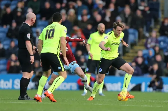 Framed Print : Sky Bet Championship: Burnley vs. Brighton & Hove Albion Clash at Turf Moor (Nov 2015) Framed Print : Sky Bet Championship: Burnley vs. Brighton & Hove Albion Clash at Turf Moor (Nov 2015)