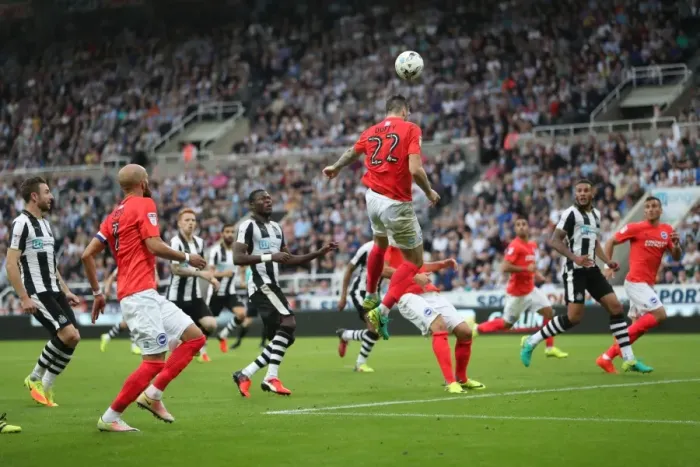Framed Print : Sky Bet Championship Showdown: Newcastle United vs. Brighton and Hove Albion at St. James Park (27 / 08 / 2016) Framed Print : Sky Bet Championship Showdown: Newcastle United vs. Brighton and Hove Albion at St. James Park (27 / 08 / 2016)