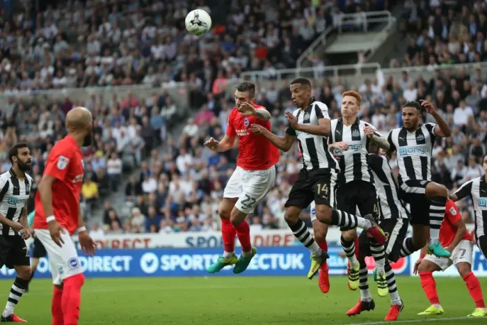 Framed Print : Sky Bet Championship Showdown: Newcastle United vs. Brighton and Hove Albion at St. James Park (27 / 08 / 2016) Framed Print : Sky Bet Championship Showdown: Newcastle United vs. Brighton and Hove Albion at St. James Park (27 / 08 / 2016)