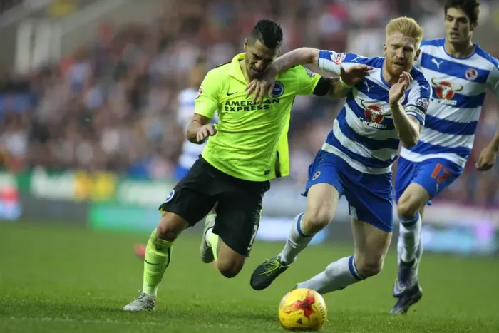 Framed Print : Sky Bet Championship Showdown: Reading vs. Brighton & Hove Albion at Madejski Stadium (31st October 2015) Framed Print : Sky Bet Championship Showdown: Reading vs. Brighton & Hove Albion at Madejski Stadium (31st October 2015)