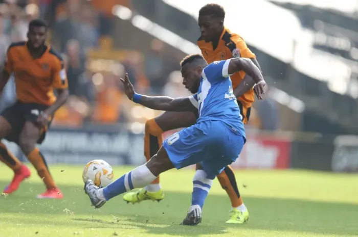 Framed Print : Sky Bet Championship Showdown: Wolverhampton Wanderers vs. Brighton and Hove Albion at Molineux Stadium (17 / 09 / 2015)