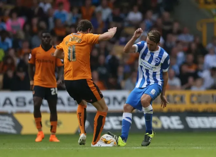 Framed Print : Sky Bet Championship Showdown: Wolverhampton Wanderers vs. Brighton and Hove Albion at Molineux Stadium (17 / 09 / 2015) Framed Print : Sky Bet Championship Showdown: Wolverhampton Wanderers vs. Brighton and Hove Albion at Molineux Stadium (17 / 09 / 2015)