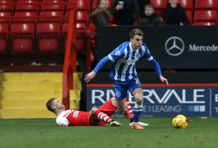 Framed Print : Solly March in Action: Charlton Athletic vs. Brighton and Hove Albion, 2015 Framed Print : Solly March in Action: Charlton Athletic vs. Brighton and Hove Albion, 2015