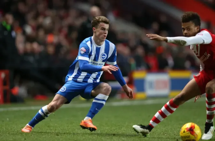 Framed Print : Solly March in Action: Charlton Athletic vs. Brighton & Hove Albion, 2015 Framed Print : Solly March in Action: Charlton Athletic vs. Brighton & Hove Albion, 2015