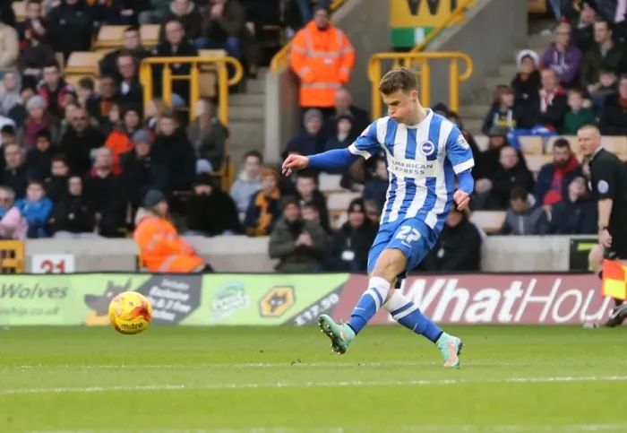 Framed Print : Solomon March in Action: Wolverhampton Wanderers vs. Brighton and Hove Albion (December 2014) Framed Print : Solomon March in Action: Wolverhampton Wanderers vs. Brighton and Hove Albion (December 2014)