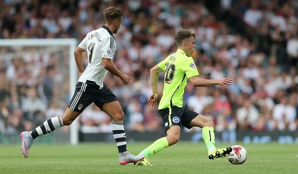 Solomon March: Thrilling Moments from Fulham vs. Brighton and Hove Albion, Sky Bet Championship (15 / 08 / 2015)