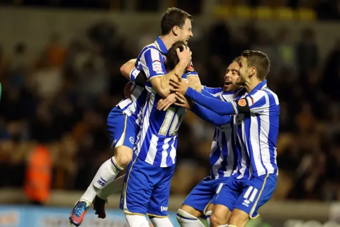 Framed Print : Stephen Dobbie's Penalty: Brighton & Hove Albion Take 3-2 Lead Over Wolverhampton Wanderers (November 10, 2012) Framed Print : Stephen Dobbie's Penalty: Brighton & Hove Albion Take 3-2 Lead Over Wolverhampton Wanderers (November 10, 2012)