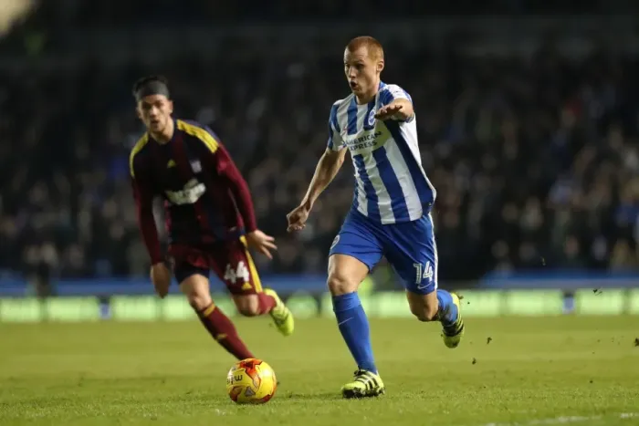 Framed Print : Steve Sidwell in Action: Brighton & Hove Albion vs. Ipswich Town, EFL Sky Bet Championship (14.02.2017) Framed Print : Steve Sidwell in Action: Brighton & Hove Albion vs. Ipswich Town, EFL Sky Bet Championship (14.02.2017)