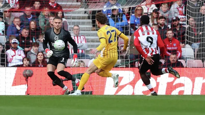 Framed Print : Sunderland v Brighton and Hove Albion Premier League 14MAR26 Framed Print : Sunderland v Brighton and Hove Albion Premier League 14MAR26