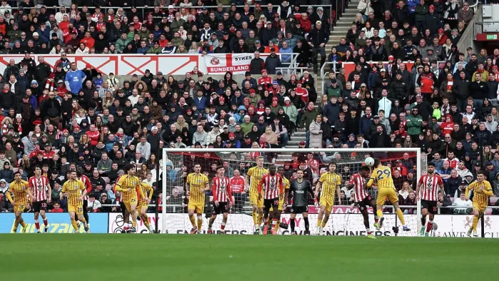 Framed Print : Sunderland v Brighton and Hove Albion Premier League 14MAR26