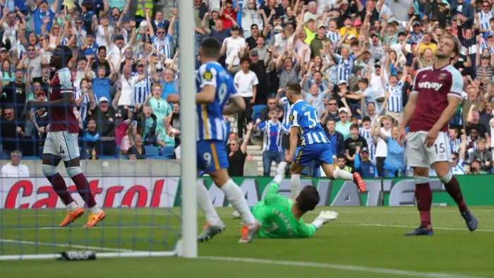 Framed Print : Thrilling Celebration: Brighton and Hove Albion Secure Premier League Victory Over West Ham United (22MAY22) Framed Print : Thrilling Celebration: Brighton and Hove Albion Secure Premier League Victory Over West Ham United (22MAY22)
