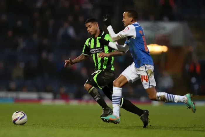 Framed Print : Thrilling Encounter: Brighton & Hove Albion vs. Blackburn Rovers (Away) - 2012-13 Season Framed Print : Thrilling Encounter: Brighton & Hove Albion vs. Blackburn Rovers (Away) - 2012-13 Season