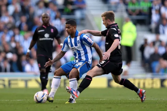 Framed Print : Thrilling Npower Championship Showdown: Liam Bridcutt's Standout Performance at Brighton & Hove Albion vs Birmingham City (September 29, 2012) Framed Print : Thrilling Npower Championship Showdown: Liam Bridcutt's Standout Performance at Brighton & Hove Albion vs Birmingham City (September 29, 2012)