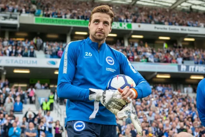Framed Print : Tim Krul in Action: Brighton and Hove Albion vs. Newcastle United, August 12, 2017 Framed Print : Tim Krul in Action: Brighton and Hove Albion vs. Newcastle United, August 12, 2017