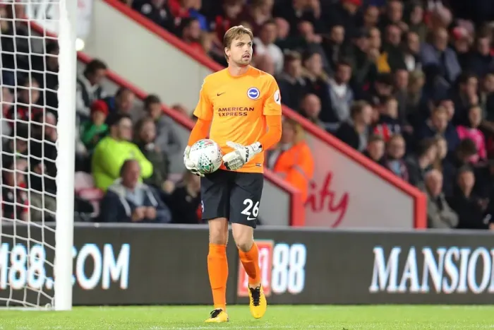 Framed Print : Tim Krul's Saving Grace: Brighton and Hove Albion vs. Bournemouth in EFL Cup (19SEP17) Framed Print : Tim Krul's Saving Grace: Brighton and Hove Albion vs. Bournemouth in EFL Cup (19SEP17)