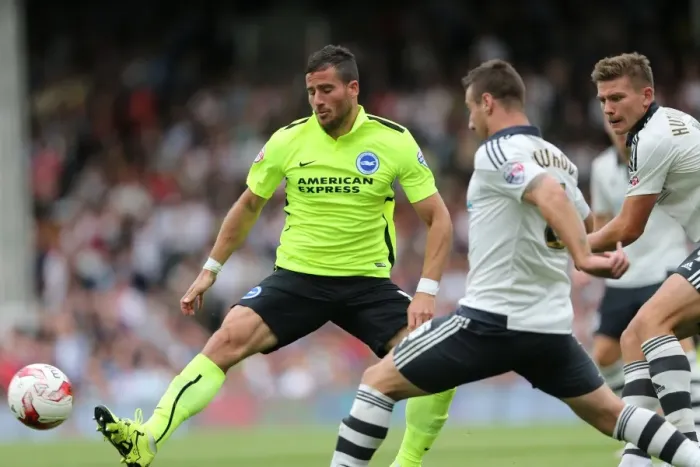 Framed Print : Tomer Hemed in Action: Fulham vs. Brighton and Hove Albion, Sky Bet Championship (15 / 08 / 2015) Framed Print : Tomer Hemed in Action: Fulham vs. Brighton and Hove Albion, Sky Bet Championship (15 / 08 / 2015)