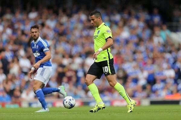 Tomer Hemed in Action: Ipswich Town vs. Brighton & Hove Albion, Sky Bet Championship (28.08.2015)