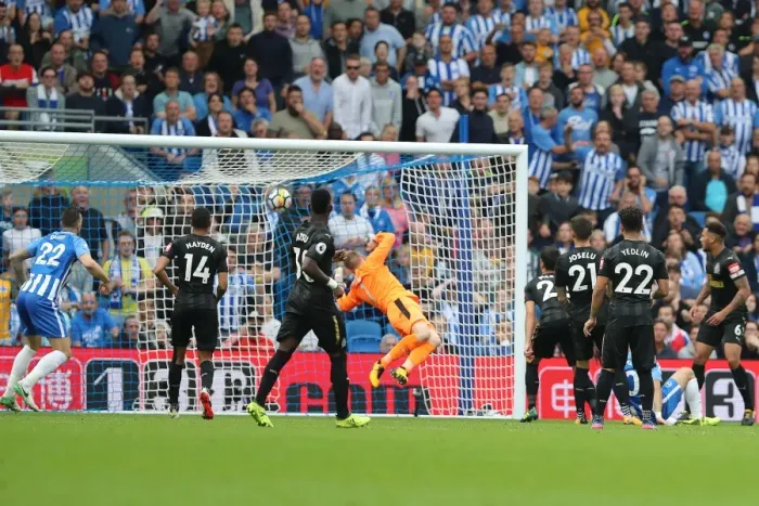 Framed Print : Tomer Hemed Scores the Opener: Brighton and Hove Albion vs. Newcastle United, Premier League (24SEP17) Framed Print : Tomer Hemed Scores the Opener: Brighton and Hove Albion vs. Newcastle United, Premier League (24SEP17)