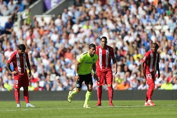 Tomer Hemed Scores Penalty for Brighton and Hove Albion against Sevilla FC (August 2, 2015)