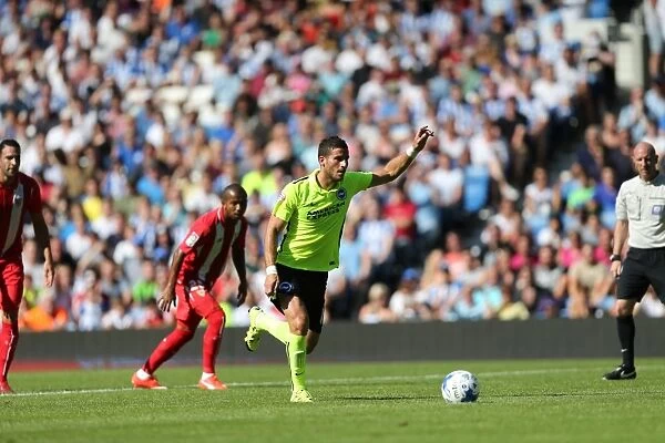 Tomer Hemed Scores Penalty for Brighton and Hove Albion against Sevilla FC (2015)