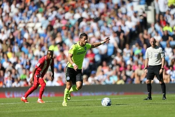 Tomer Hemed Scores Penalty for Brighton and Hove Albion Against Sevilla FC (2015)
