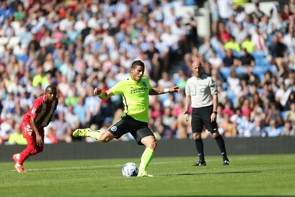 Tomer Hemed Scores Penalty for Brighton & Hove Albion Against Sevilla FC (2015)