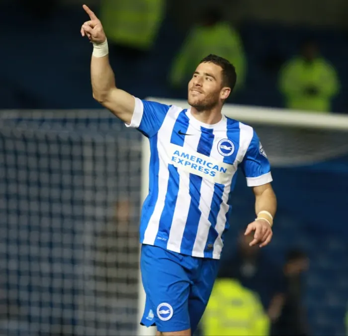 Framed Print : Tomer Hemed Scores Penalty for Brighton against Leeds United - Sky Bet Championship 2016