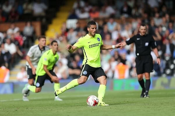 Tomer Hemed Scores Penalty: Brighton Secures 2-1 Victory over Fulham (Championship 2015)