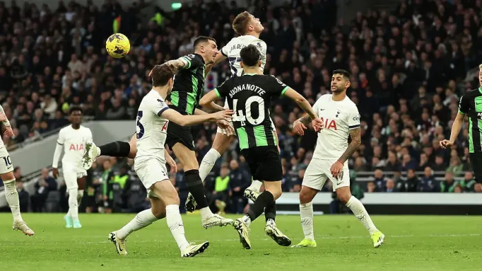 Framed Print : Tottenham Hotspur v Brighton and Hove Albion Premier League 10FEB24 Framed Print : Tottenham Hotspur v Brighton and Hove Albion Premier League 10FEB24