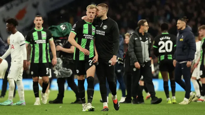 Framed Print : Tottenham Hotspur v Brighton and Hove Albion Premier League 10FEB24 Framed Print : Tottenham Hotspur v Brighton and Hove Albion Premier League 10FEB24