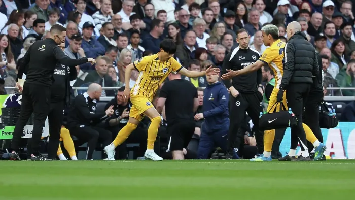 Framed Print : Tottenham Hotspur v Brighton and Hove Albion Premier League 18APR26 Framed Print : Tottenham Hotspur v Brighton and Hove Albion Premier League 18APR26