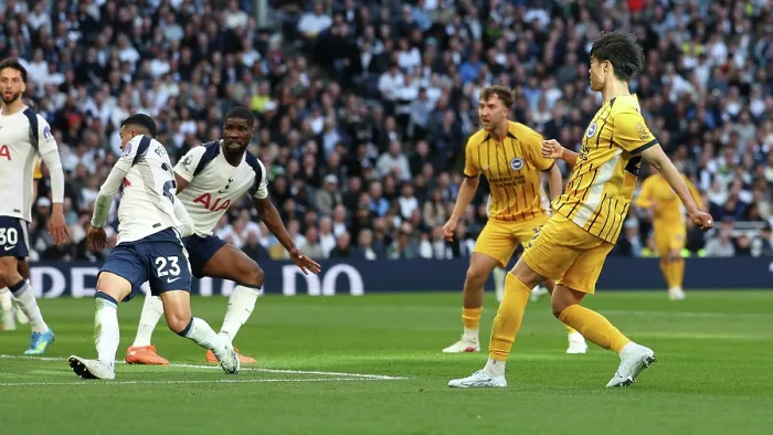 Framed Print : Tottenham Hotspur v Brighton and Hove Albion Premier League 18APR26 Framed Print : Tottenham Hotspur v Brighton and Hove Albion Premier League 18APR26