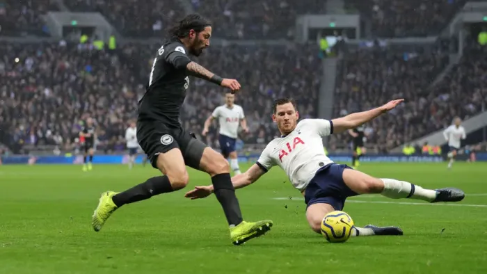 Framed Print : Tottenham vs. Brighton: A Premier League Battle at Tottenham Hotspur Stadium (26DEC19)