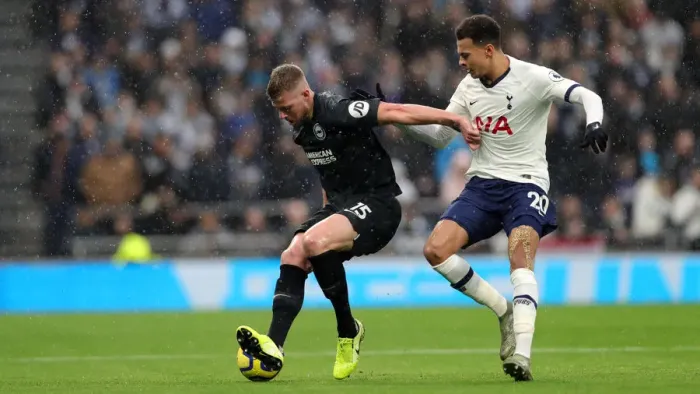 Framed Print : Tottenham vs. Brighton: A Premier League Battle at Tottenham Hotspur Stadium (26DEC19)