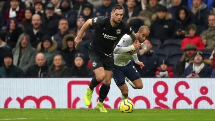 Framed Print : Tottenham vs. Brighton: A Premier League Battle at Tottenham Hotspur Stadium (26DEC19)
