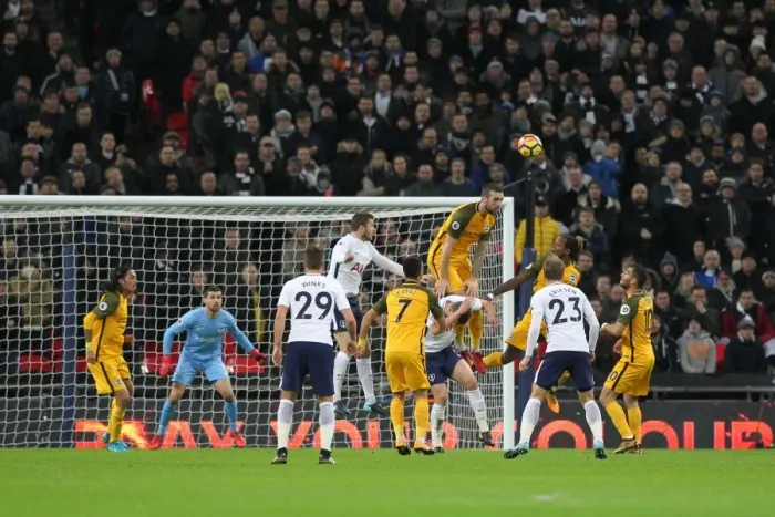 Framed Print : Tottenham vs. Brighton: A Premier League Battle at Wembley Stadium (13DEC17) Framed Print : Tottenham vs. Brighton: A Premier League Battle at Wembley Stadium (13DEC17)