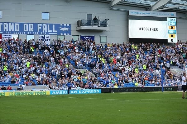 Tributes to Grimstone and Schilt: Honoring the Lives of Matt and Jacob at Brighton and Hove Albion vs. Hull City (12.09.2015)