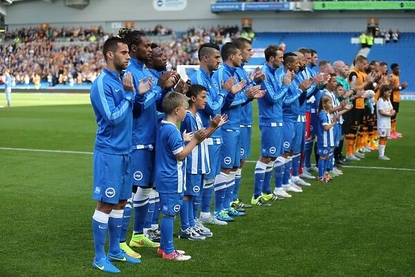 Tributes to Grimstone and Schilt: Honoring the Lives of Matt and Jacob at Brighton and Hove Albion vs. Hull City (12.09.2015)