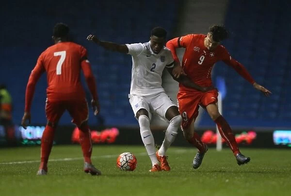 U21 Europe Championship Qualifier: England vs. Switzerland (16 November 2015) - Intense Match Action at American Express Community Stadium, Brighton and Hove