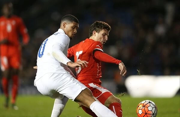 U21 Europe Championship Qualifier: England vs. Switzerland at Brighton and Hove Albion FC (16 November 2015)
