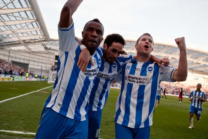 Framed Print : The Unforgettable 10-3-12: Brighton & Hove Albion vs. Portsmouth - 2011-12 Season Home Game Framed Print : The Unforgettable 10-3-12: Brighton & Hove Albion vs. Portsmouth - 2011-12 Season Home Game